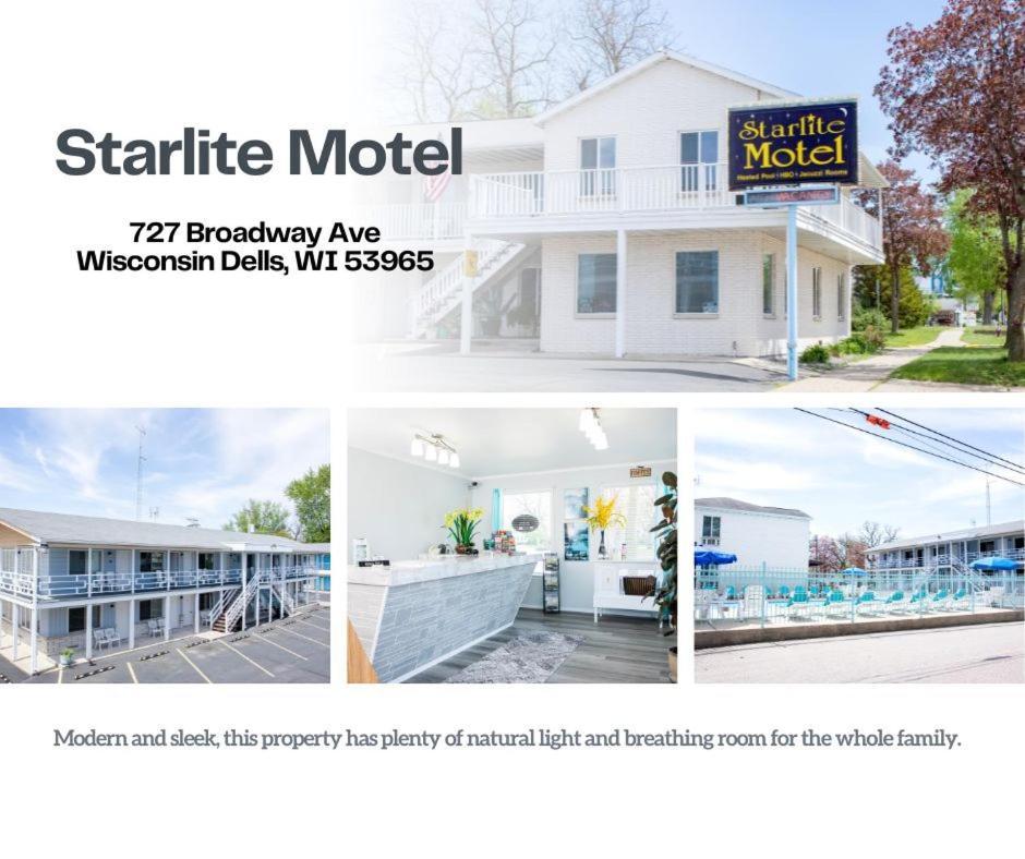 Starlite Motel Wisconsin Dells Eksteriør billede